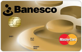 Tarjeta de Crédito Banesco MasterCard Dorada