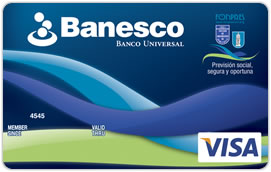 Tarjeta de crédito Banesco Visa Colegio de Ingenieros