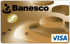 Tarjeta de Crédito Banesco Visa Dorada