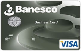 Tarjeta de Crédito Banesco Visa Empresarial